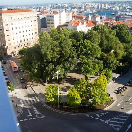 Plaza De Espana View With Terrace A Coruña Zewnętrze zdjęcie
