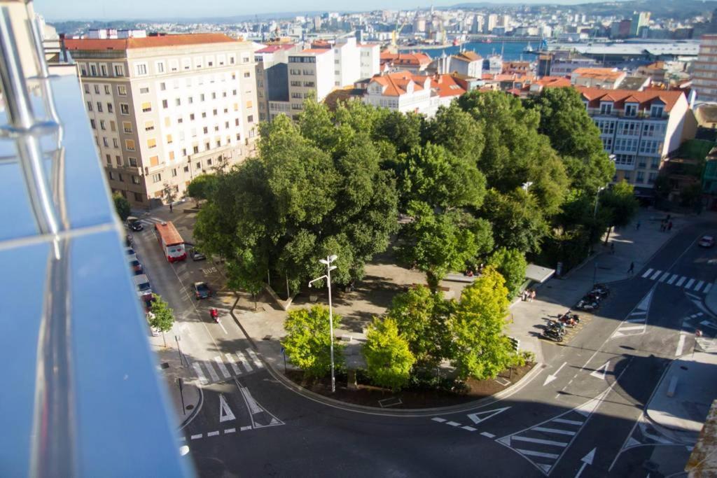 Plaza De Espana View With Terrace A Coruña Zewnętrze zdjęcie